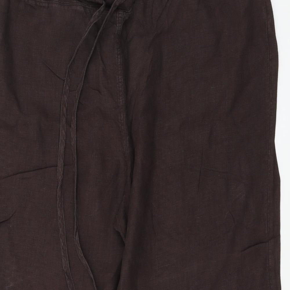 Marks and Spencer Womens Brown   Trousers  Size 20 L27 in