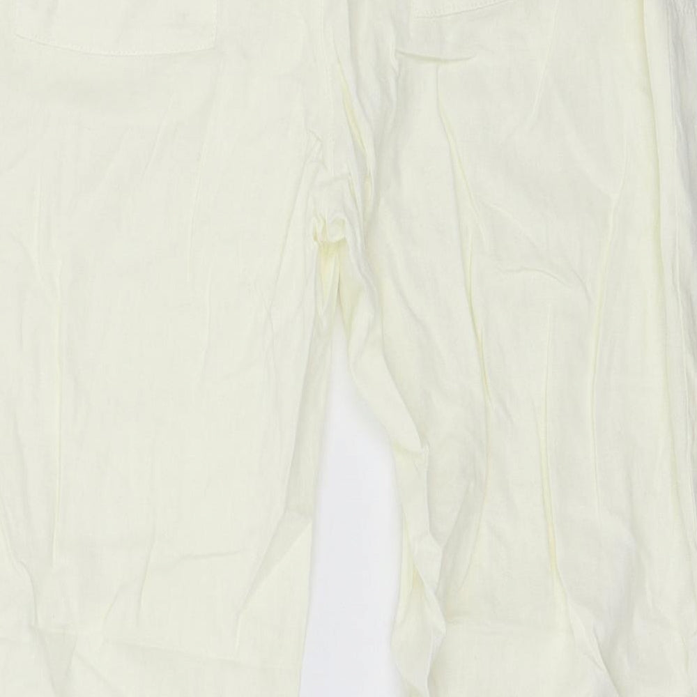 Debenhams Womens Ivory   Trousers  Size 14 L27 in