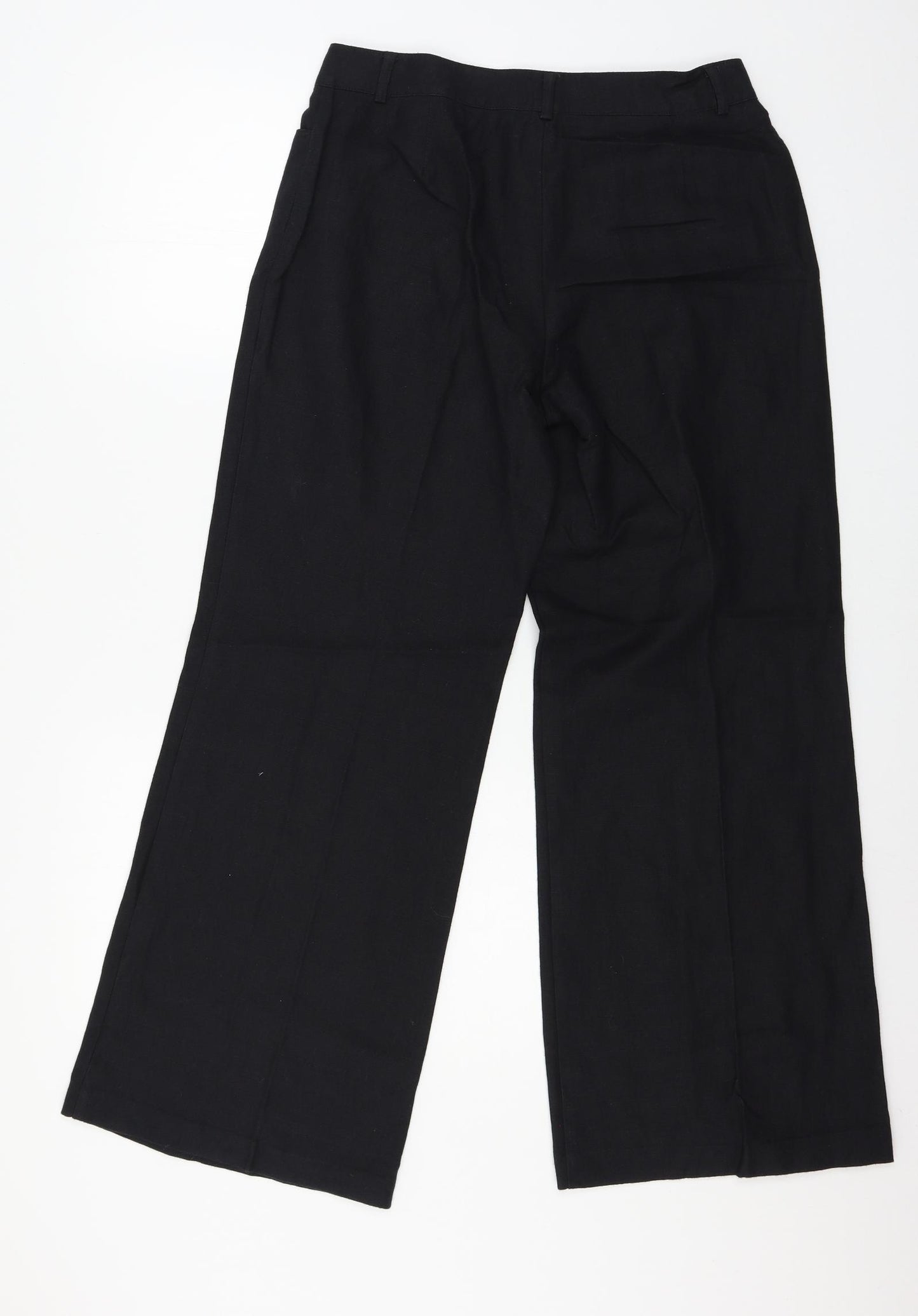 Steilmann Womens Black   Trousers  Size 12 L28 in