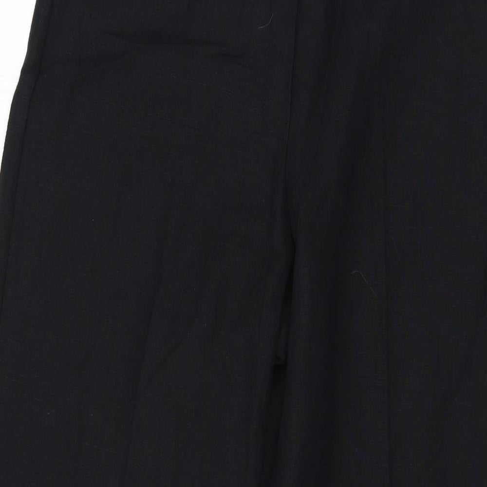 Steilmann Womens Black   Trousers  Size 12 L28 in
