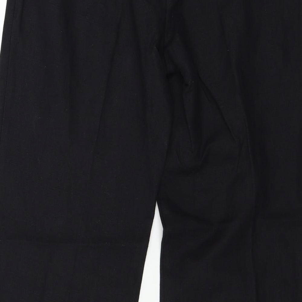 Steilmann Womens Black   Trousers  Size 12 L28 in
