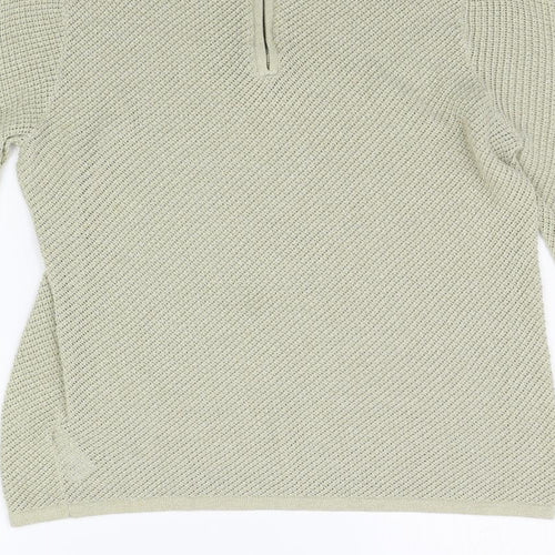 NEXT Womens Gold   Pullover Jumper Size 10