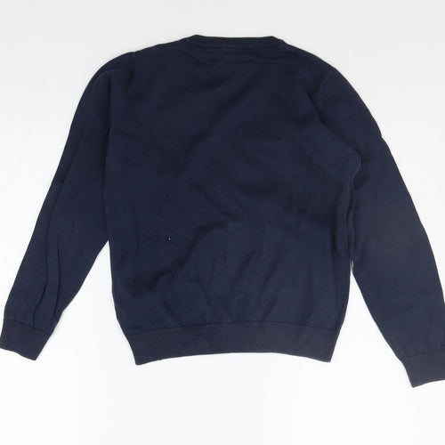 Marks and Spencer Girls Blue   Pullover Jumper Size 9-10 Years