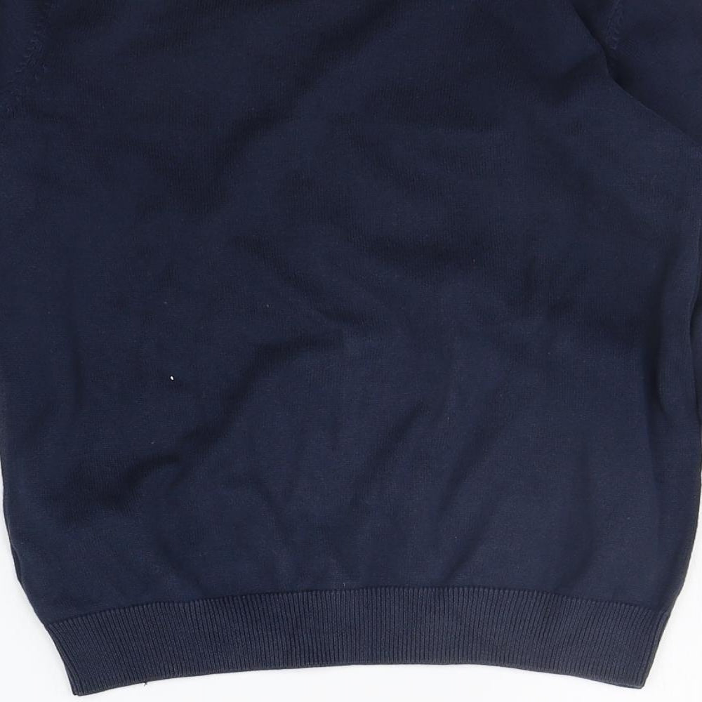 Marks and Spencer Girls Blue   Pullover Jumper Size 9-10 Years