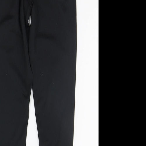 USA Pro Girls Black   Jegging Trousers Size 7-8 Years