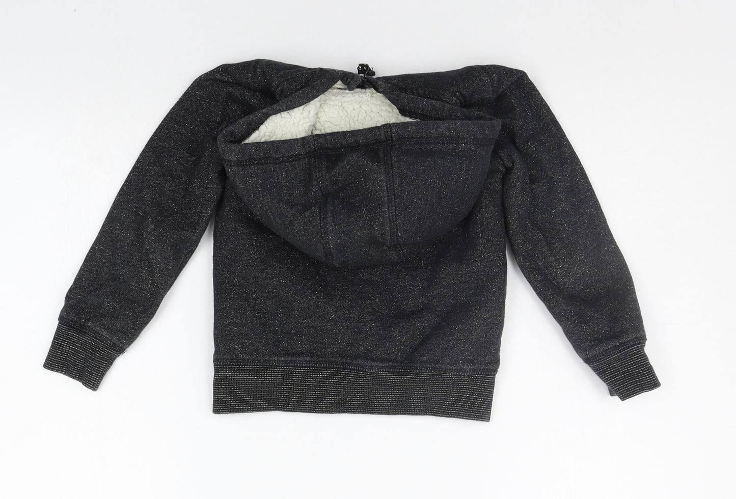Nutmeg Boys Grey   Full Zip Hoodie Size 5-6 Years