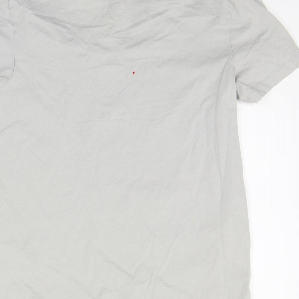 HUGO BOSS Womens Grey   Basic T-Shirt Size S