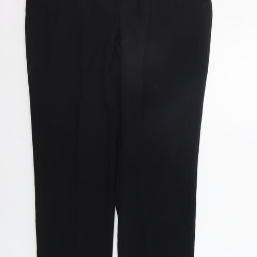 Marks and Spencer Womens Black   Trousers  Size 10 L26 in