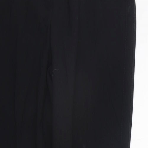 Marks and Spencer Womens Black   Trousers  Size 10 L26 in