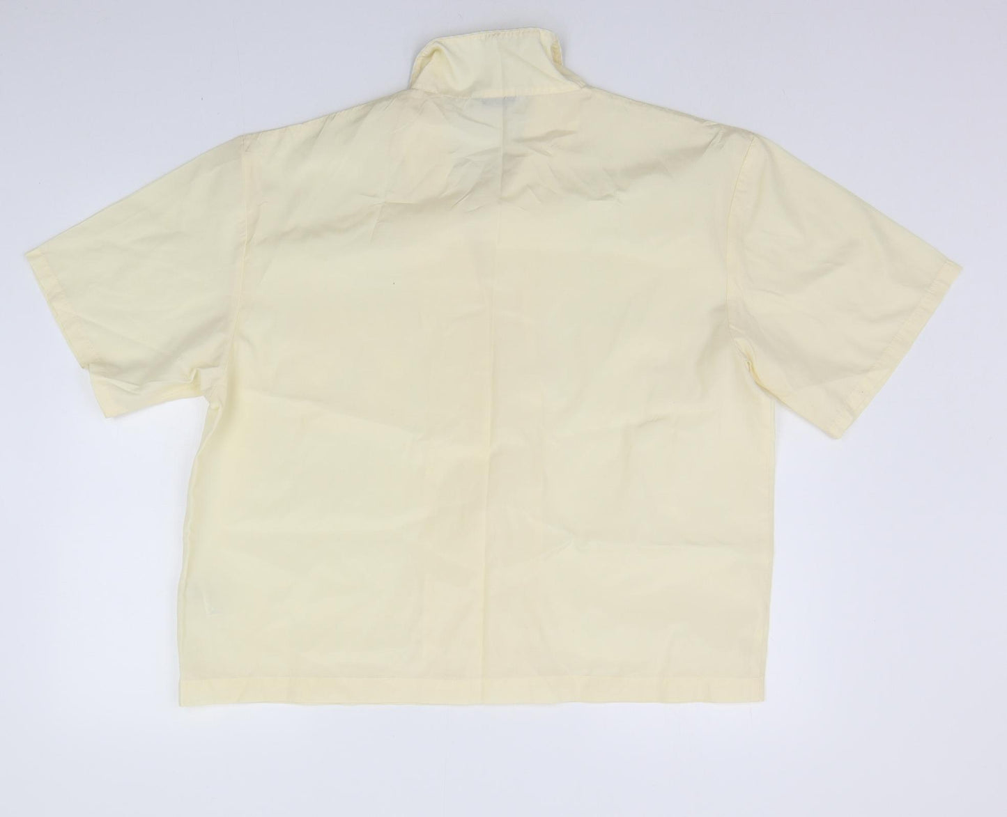 St Bernard  Womens Yellow   Basic Button-Up Size 18
