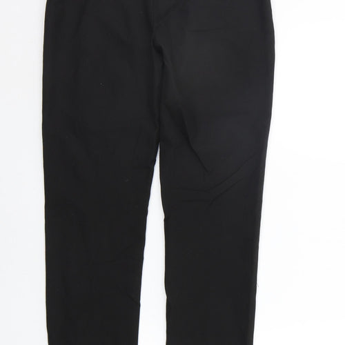 TU Girls Black Ikat  Chino Trousers Size 12 Years