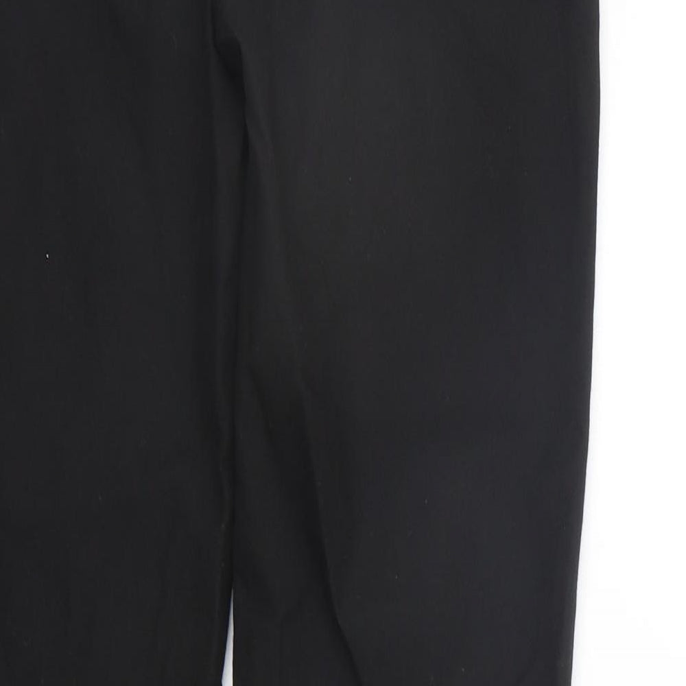 TU Girls Black Ikat  Chino Trousers Size 12 Years
