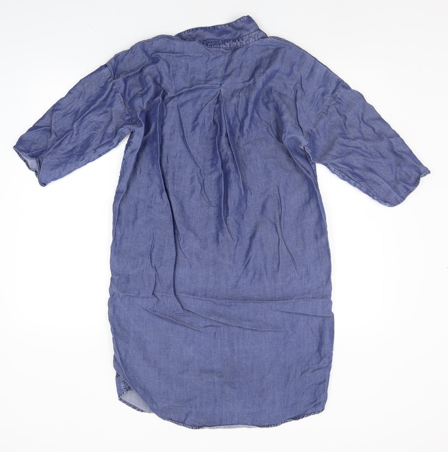 COS Womens Blue   Shirt Dress  Size 6