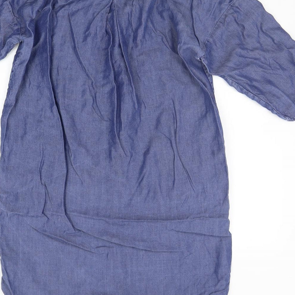 COS Womens Blue   Shirt Dress  Size 6
