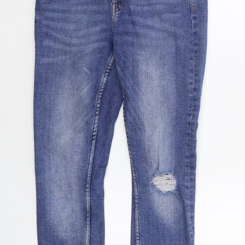 deniem co Womens Blue   Straight Jeans Size 10 L26 in