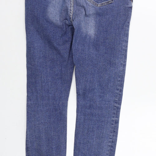 deniem co Womens Blue   Straight Jeans Size 10 L26 in