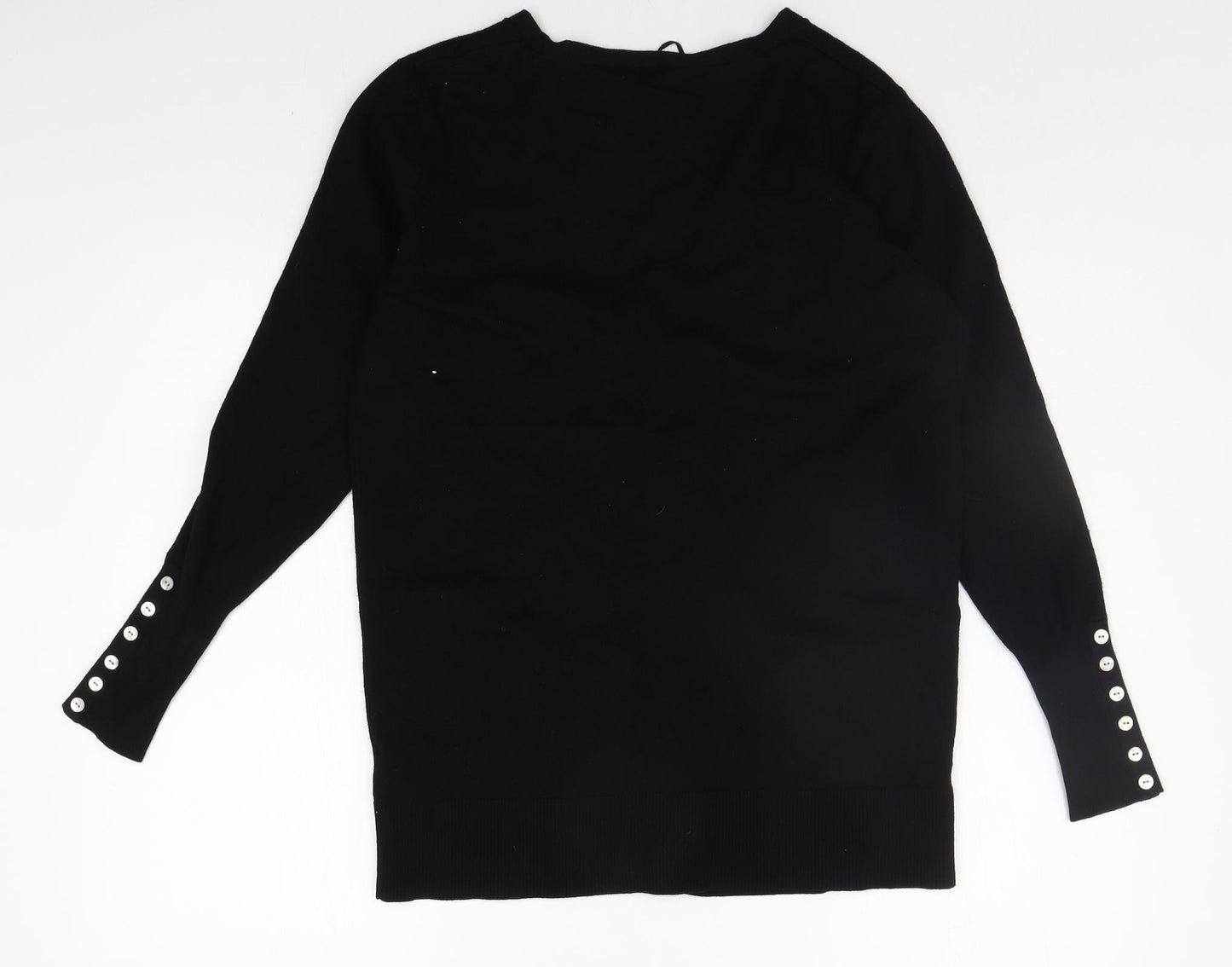 Papaya Womens Black   Cardigan Jumper Size 16