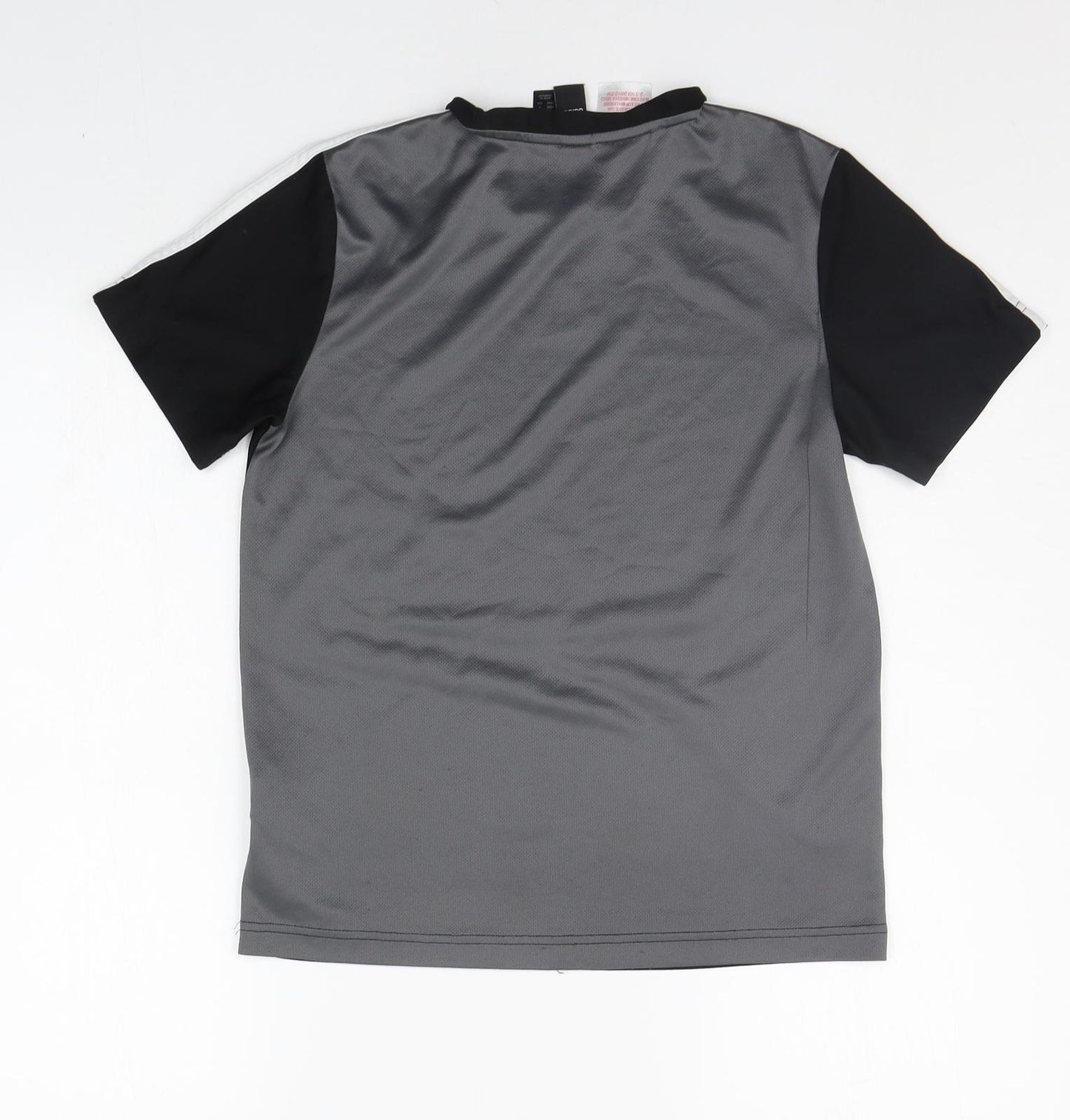 adidas Boys Black   Basic T-Shirt Size 11-12 Years