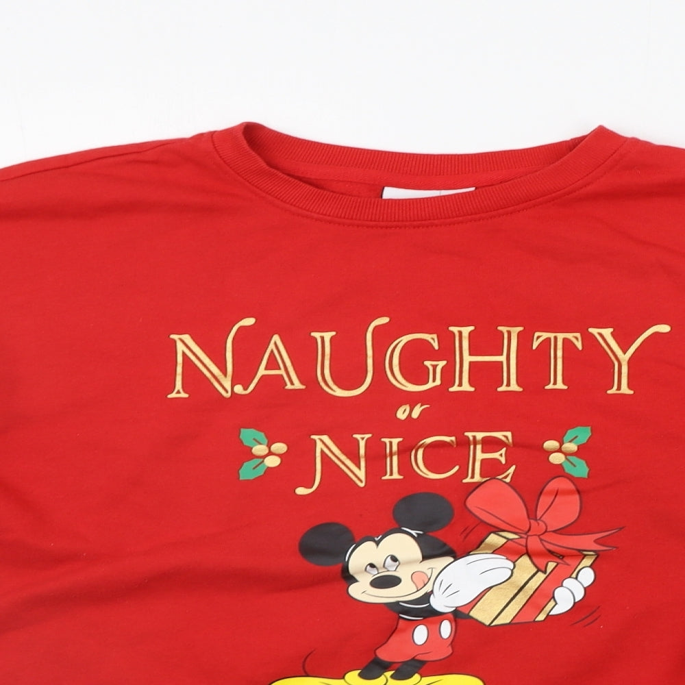 Primark Womens Red   Pullover Jumper Size XL