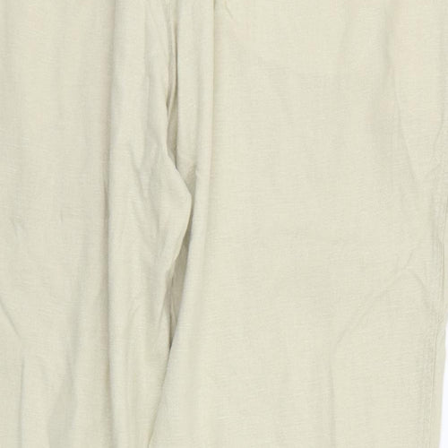 Marks and Spencer Womens Beige   Trousers  Size 42 in L29 in