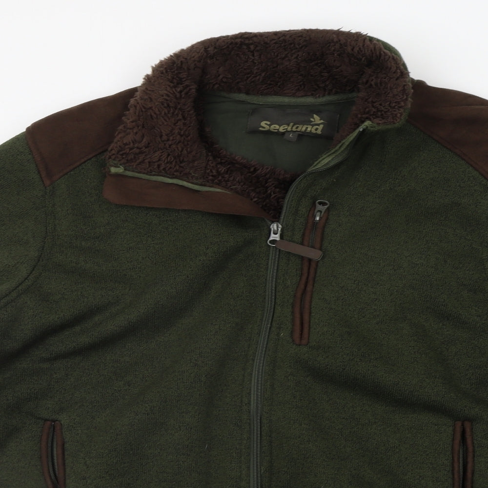 Seeland Mens Green   Jacket Coat Size L