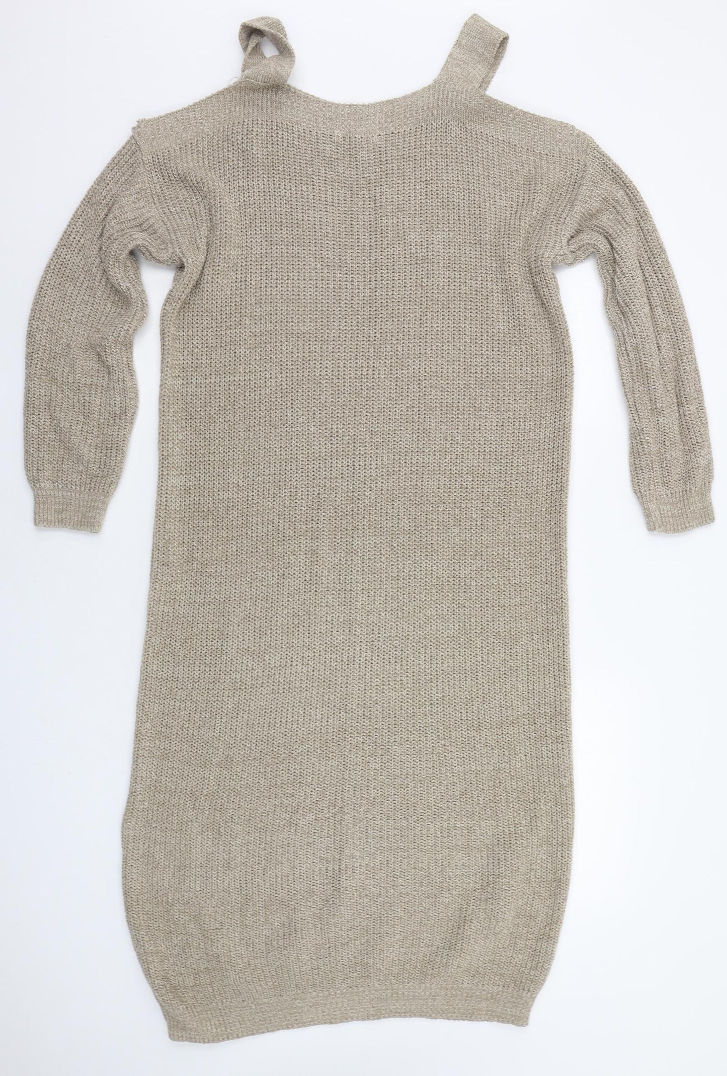 ASOS Womens Beige   Jumper Dress  Size 10