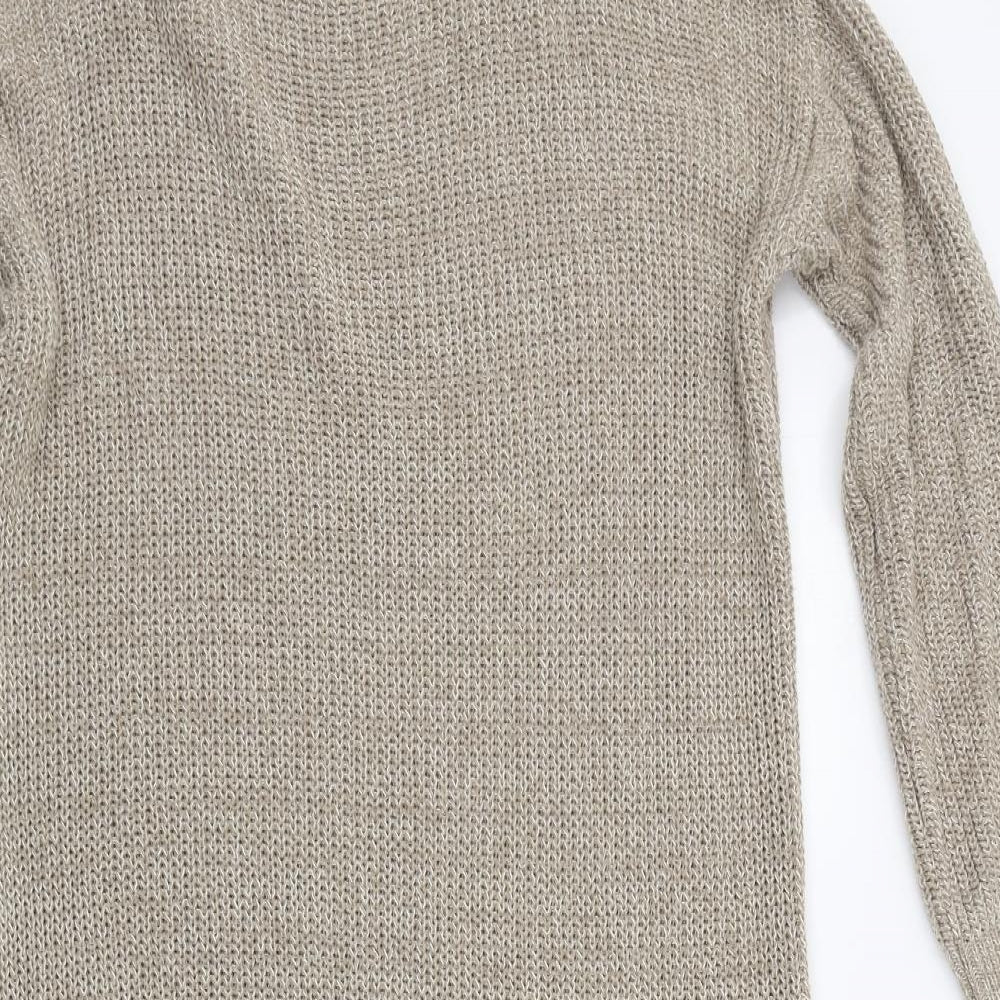 ASOS Womens Beige   Jumper Dress  Size 10
