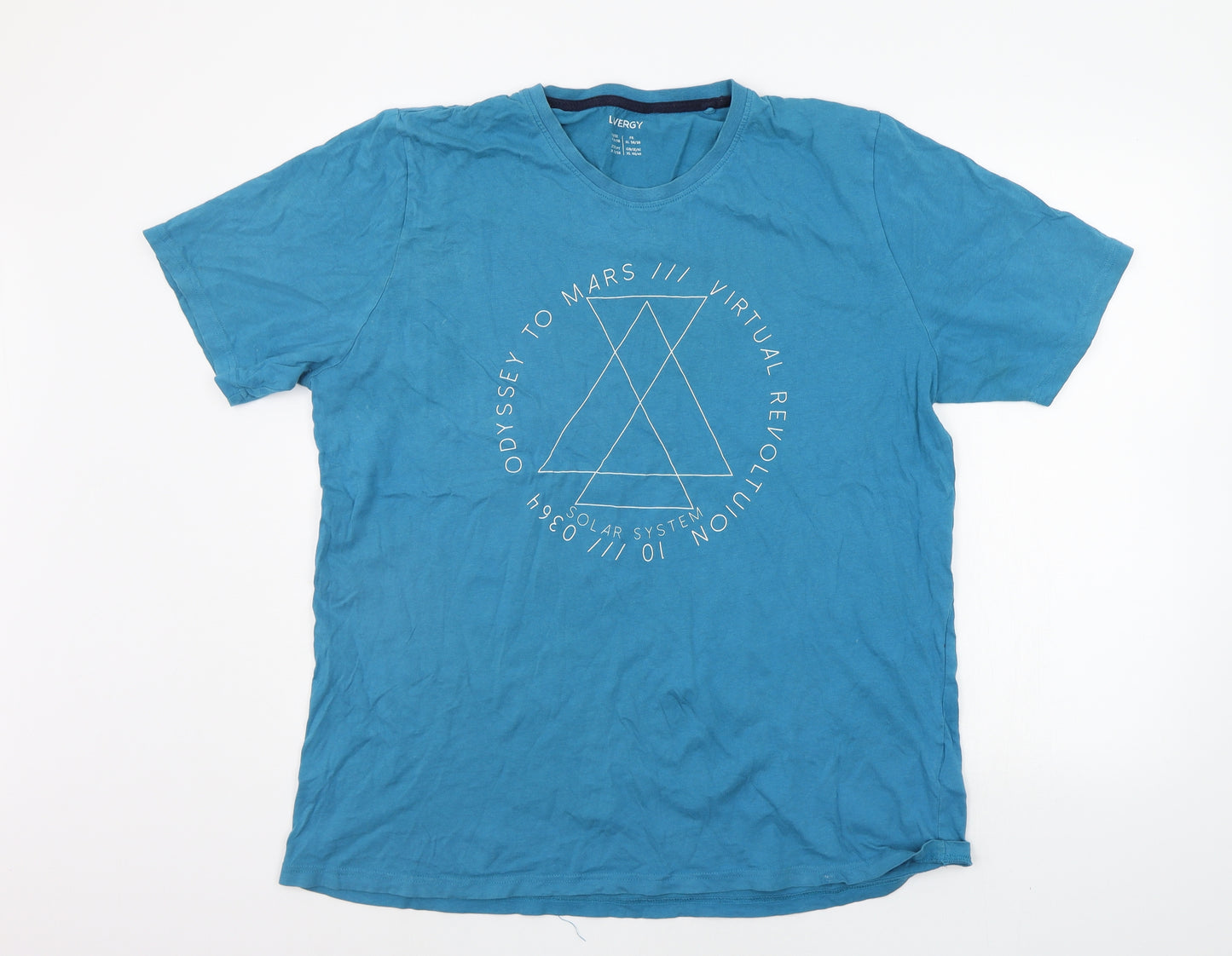 Livergy Mens Blue    T-Shirt Size XL