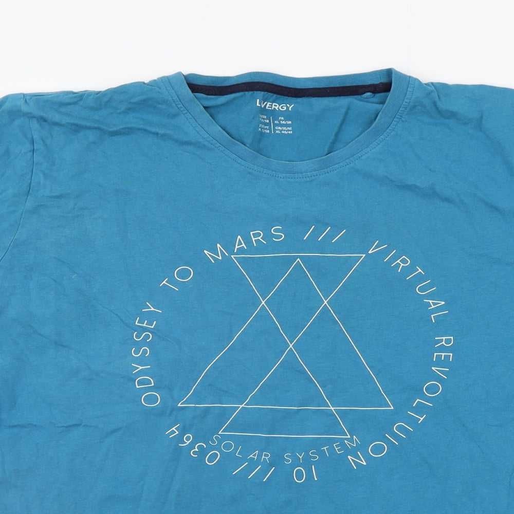 Livergy Mens Blue    T-Shirt Size XL
