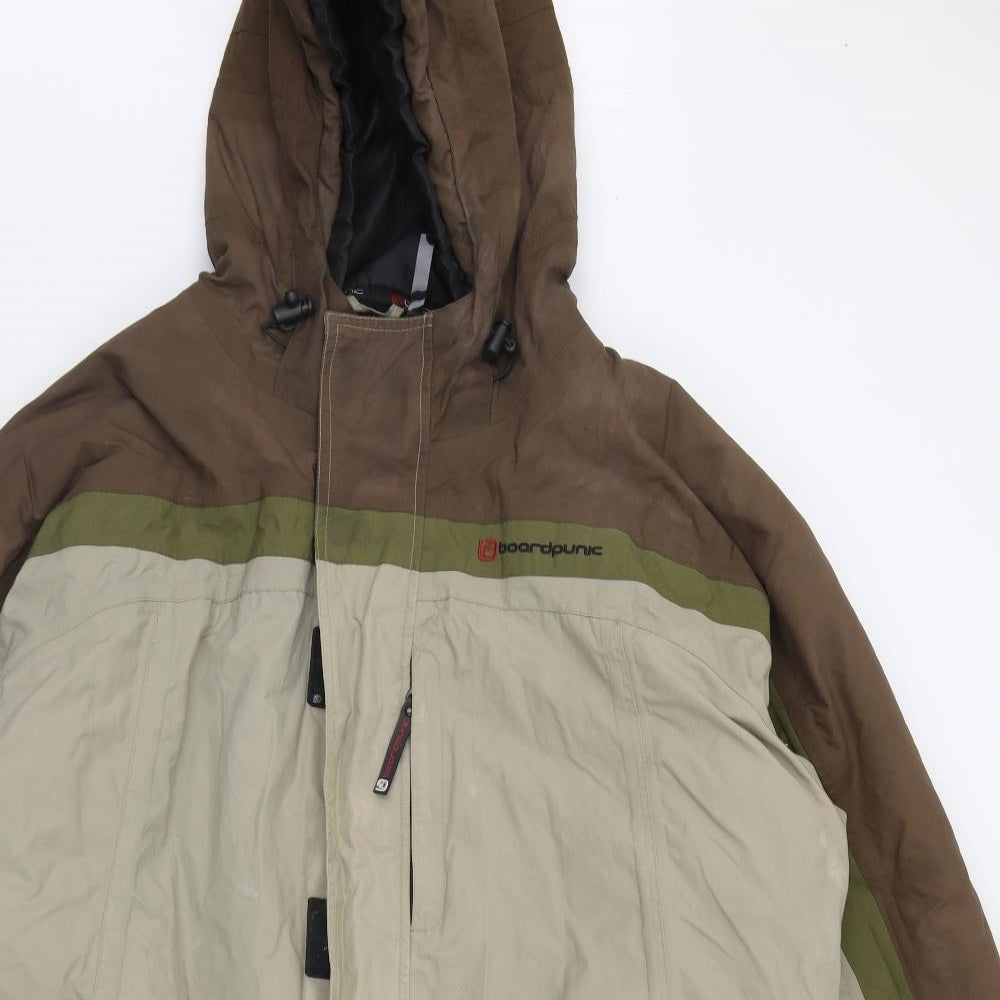 BOARD Mens Beige   Jacket Coatigan Size L