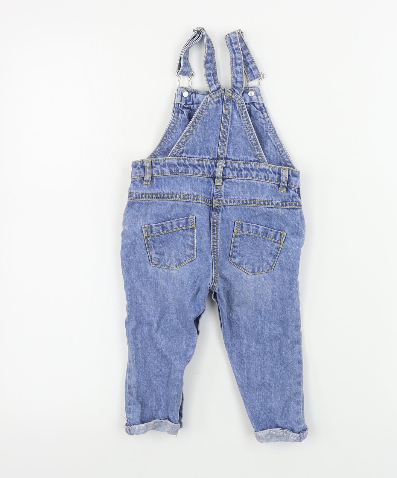 NEXT  Girls Blue   Dungaree One-Piece Size 9-12 Months