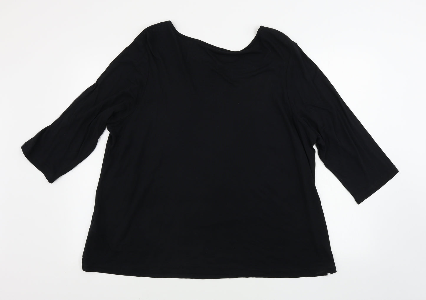 Marks and Spencer  Womens Black   Basic Blouse Size 22