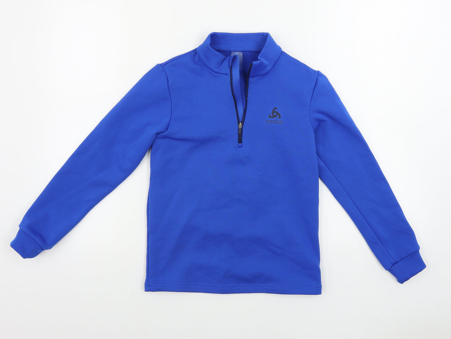 Odlo Boys Blue   Henley Jumper Size 10-11 Years