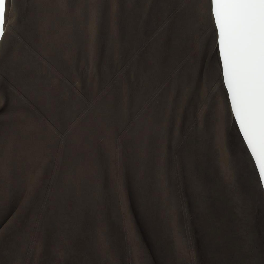 Papaya  Womens Brown   A-Line Skirt Size 14