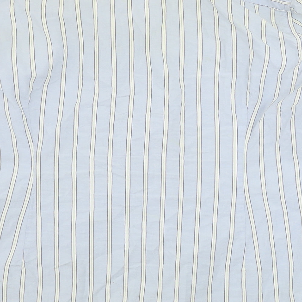 Jack Wills  Womens Blue Striped  Basic Button-Up Size 10