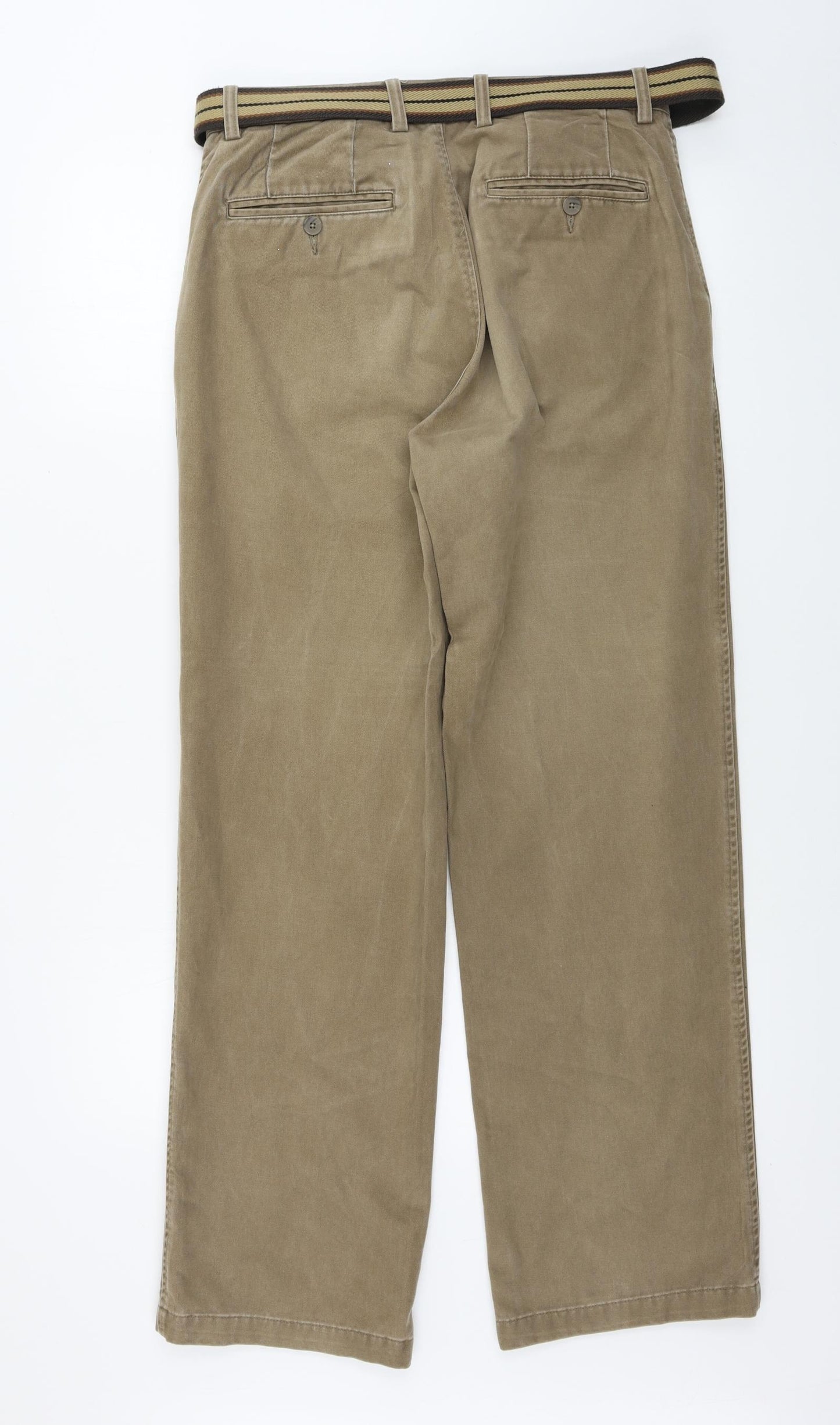 Preworn  Mens Brown   Chino Trousers Size 32 in L29 in