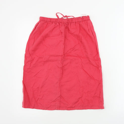 Marks and Spencer  Womens Pink   Bandage Skirt Size 24 in