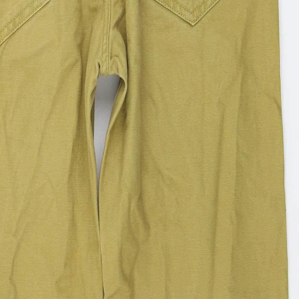 Fat Face Mens Yellow   Straight Jeans Size 36 in L30 in