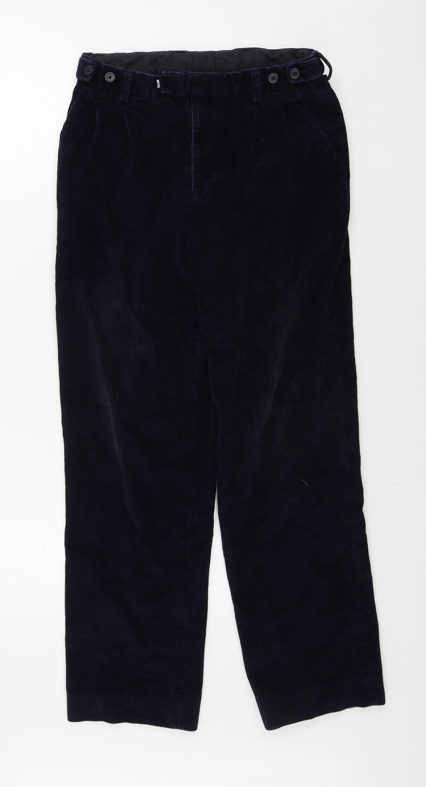 School colours  Boys Blue  Corduroy Straight Jeans