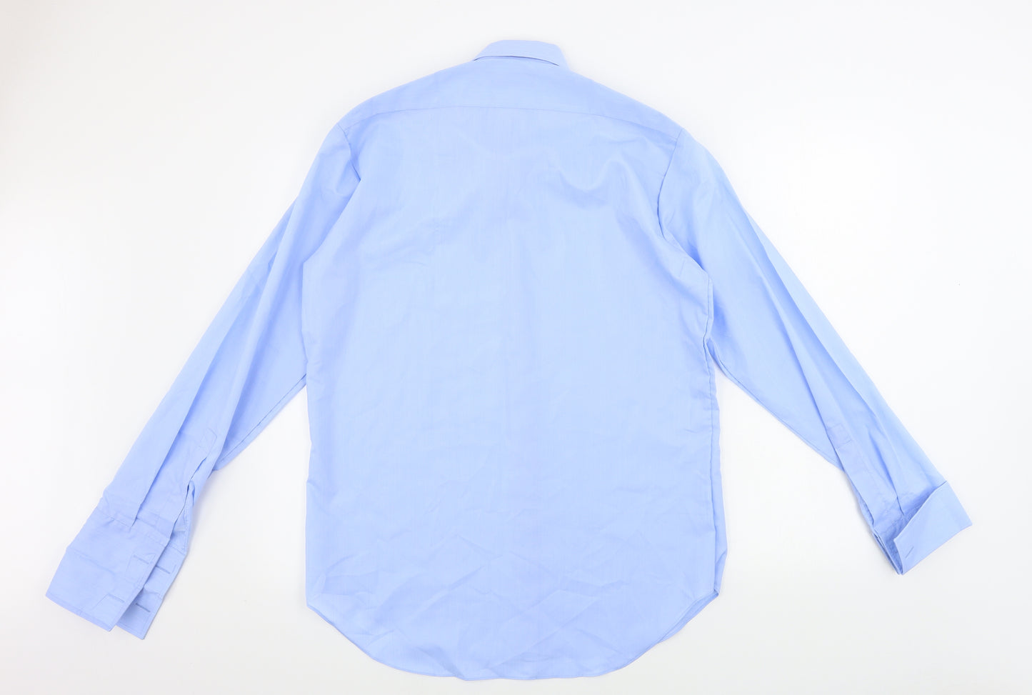 st michael  Mens Blue    Dress Shirt Size 15