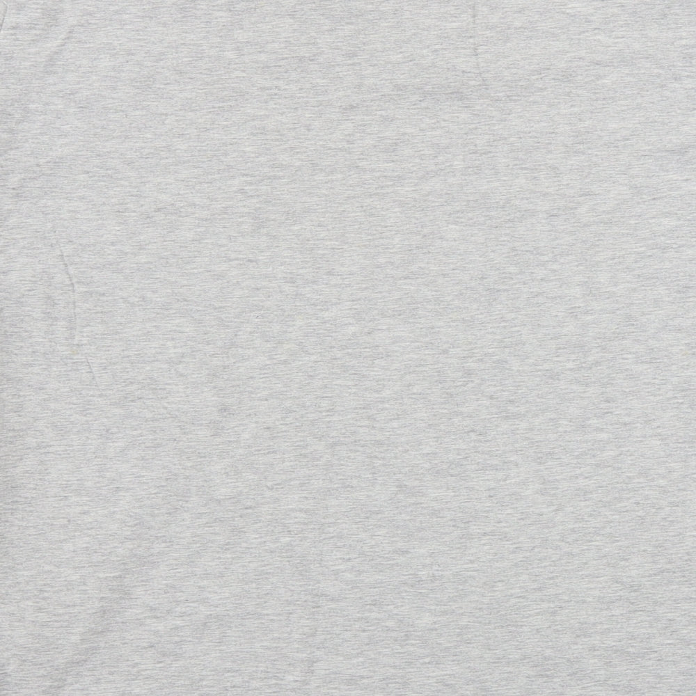 mantique Womens Grey   Basic T-Shirt Size M