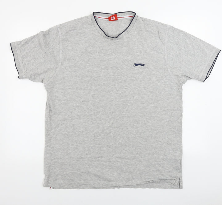 Slazenger Mens Grey T-Shirt Size XL
