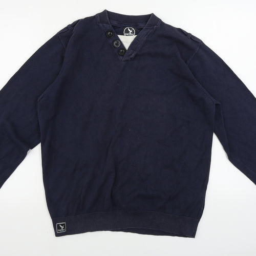 Benzi  Mens Blue   Pullover Jumper Size 2XL