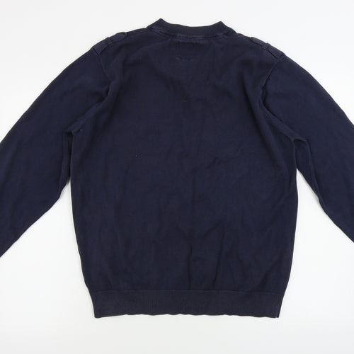Benzi  Mens Blue   Pullover Jumper Size 2XL