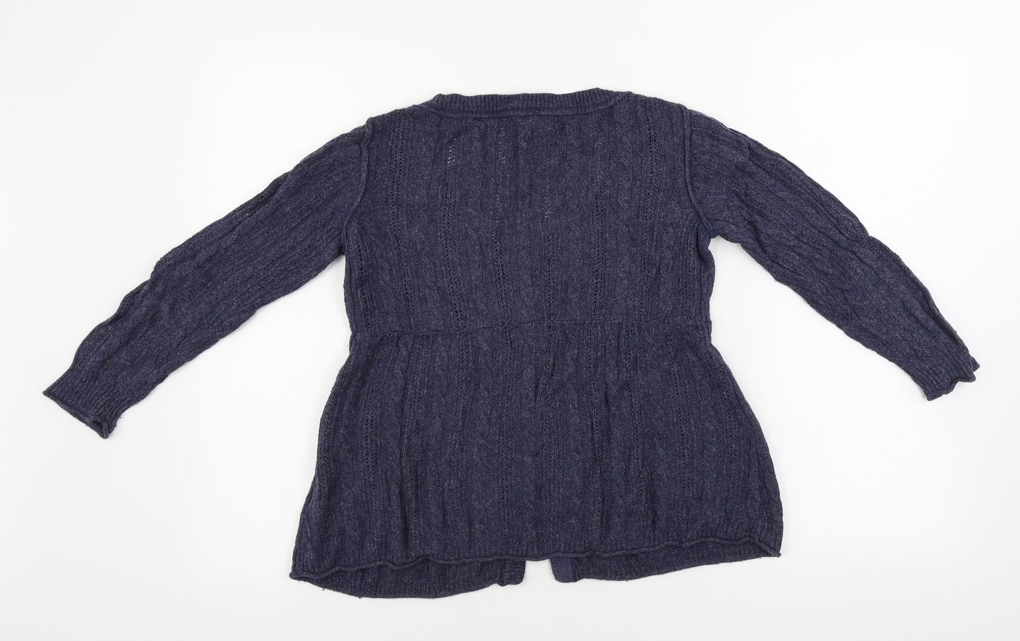 White Stuff Womens Blue   Cardigan Jumper Size 8