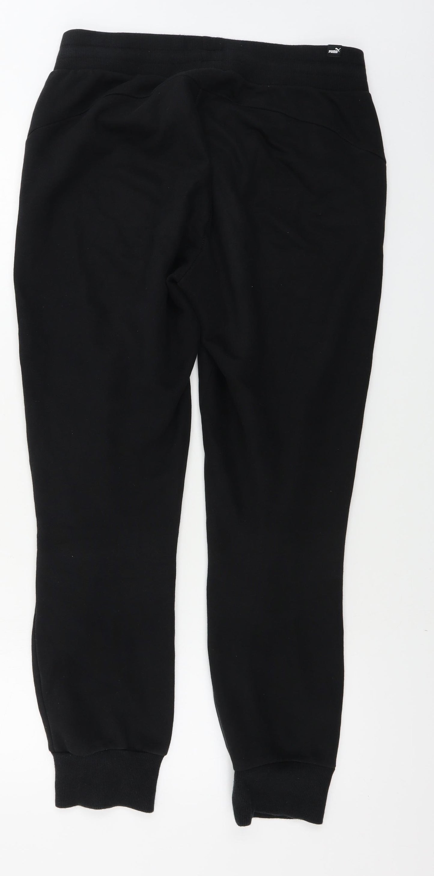 PUMA  Womens Black   Jogger Trousers Size 12 L27 in