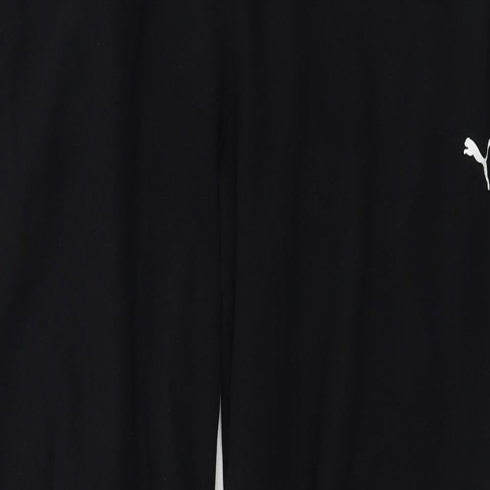 PUMA  Womens Black   Jogger Trousers Size 12 L27 in