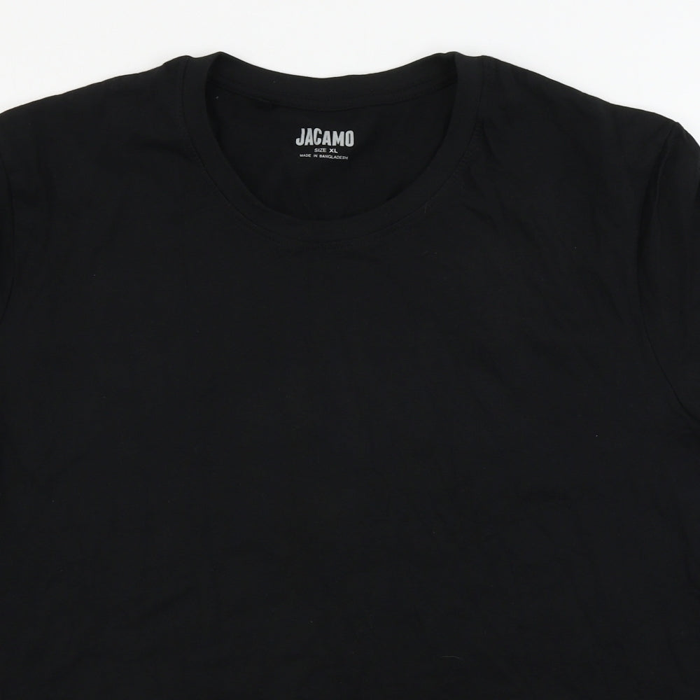 Jacamo Mens Black    T-Shirt Size XL