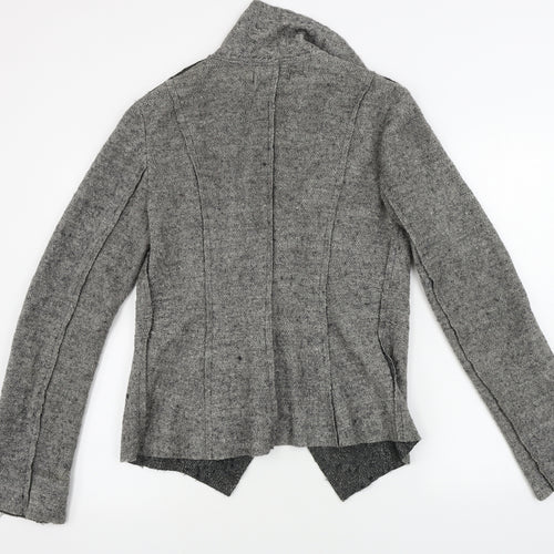 Simon Jefferey  Womens Grey   Jacket Coat Size 10