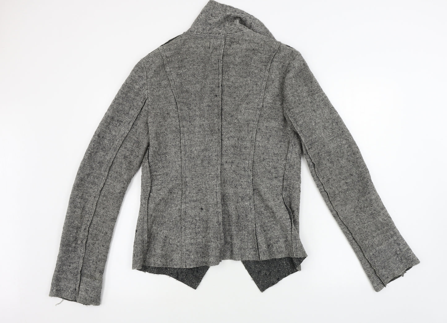 Simon Jefferey  Womens Grey   Jacket Coat Size 10
